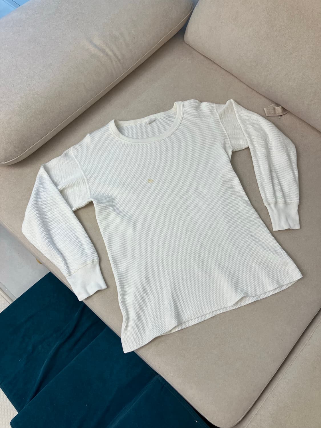 80s thermal long sleeve (made in USA) 상품이미지1