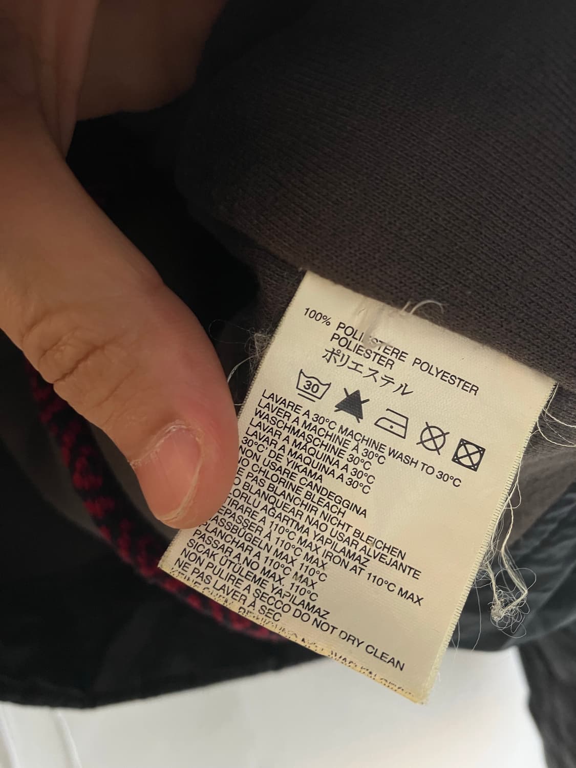 Diesel 블랙 퀼팅 자켓 M 상품이미지6