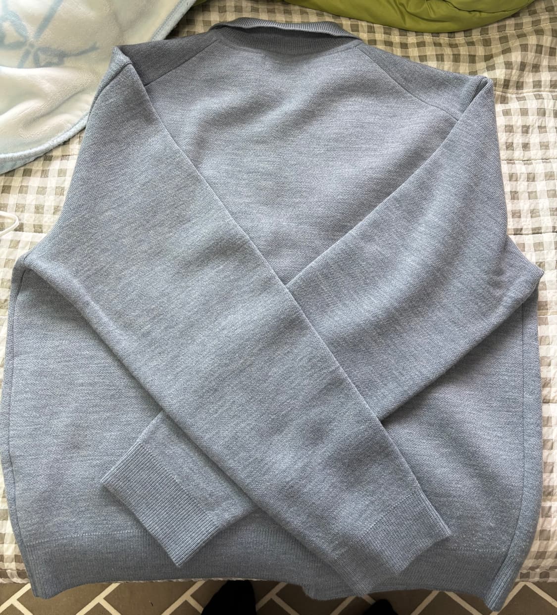 쿠어 탑필 가디건 블루 L 상품이미지2