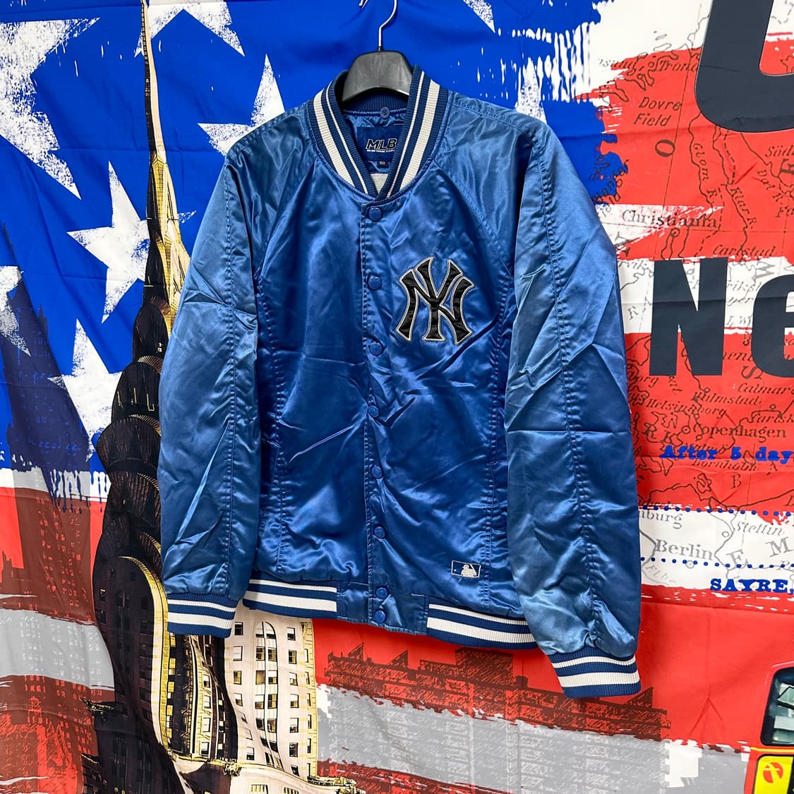 올드스쿨 뉴욕양키스 야구바시티점퍼자켓 L100 상품이미지2
