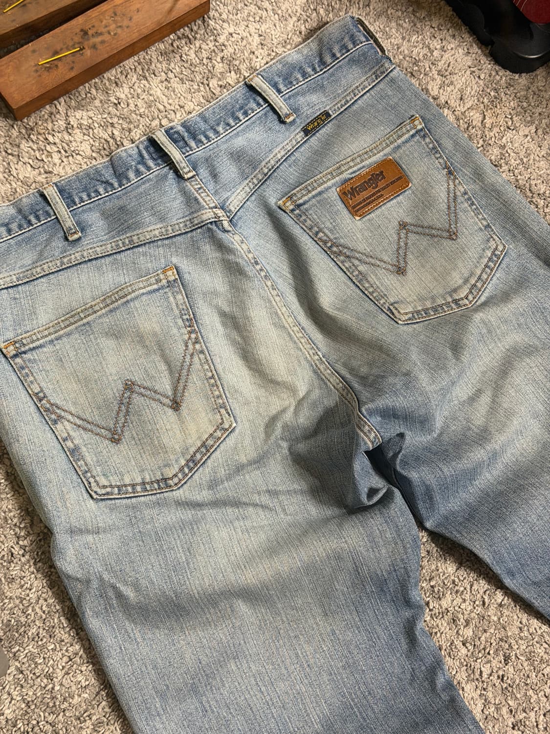 Wrangler 랭글러 재팬 테이퍼드 데님 상품이미지6