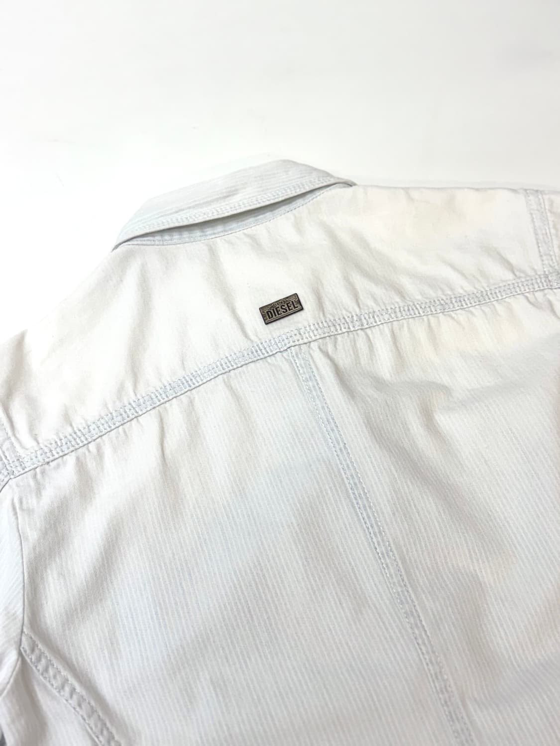 DIESEL 디젤 화이트 색상 크롭 반소매 자켓ㅕ 상품이미지6