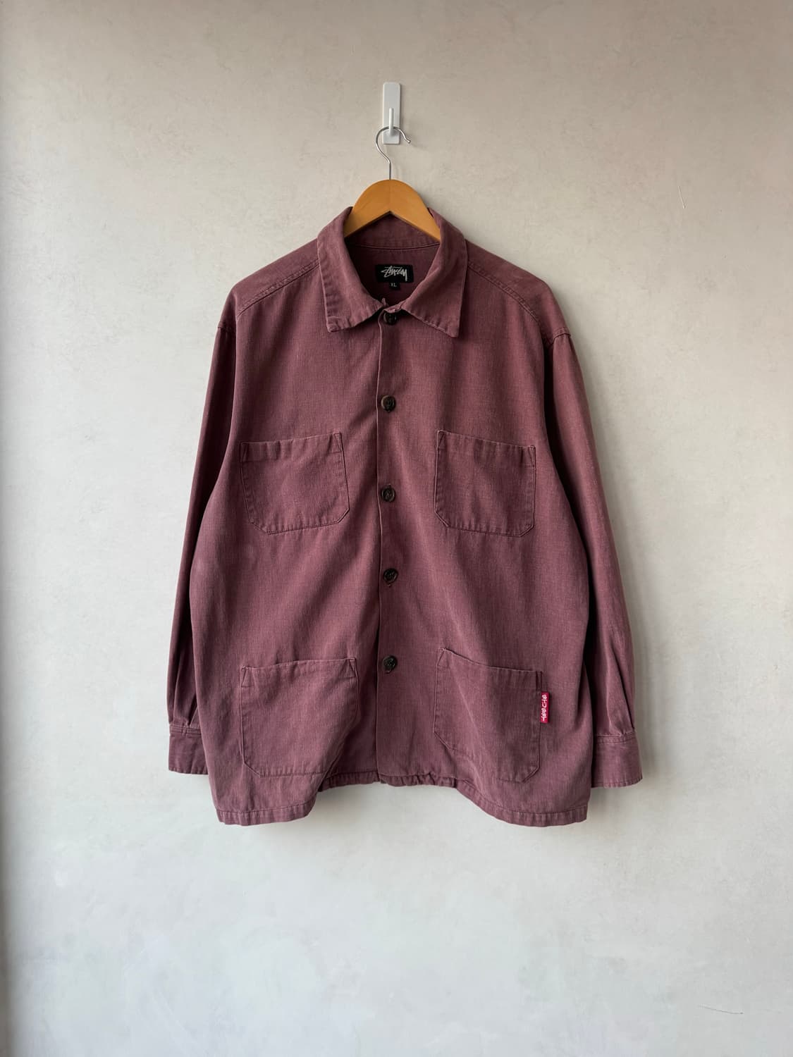 80s 스투시 셔츠자켓 상품이미지2