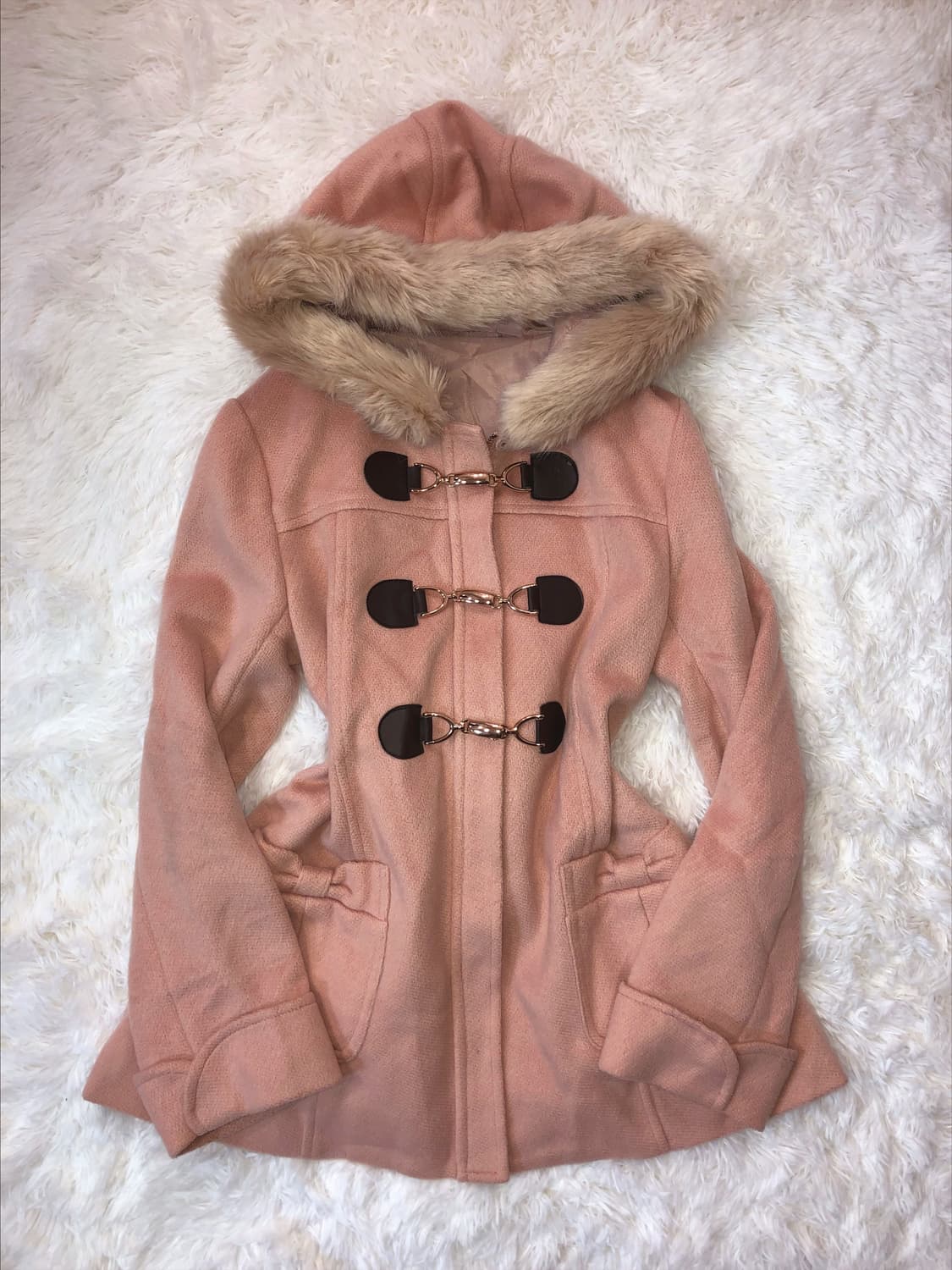 pink lovely ribbon coat 상품이미지1
