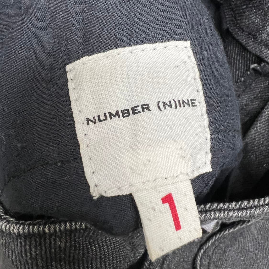 넘버나인 99AW 데님 팬츠 상품이미지8