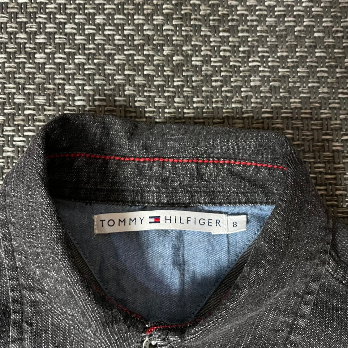 타미힐피거 흑청 셔츠 미디 원피스 8 상품이미지4