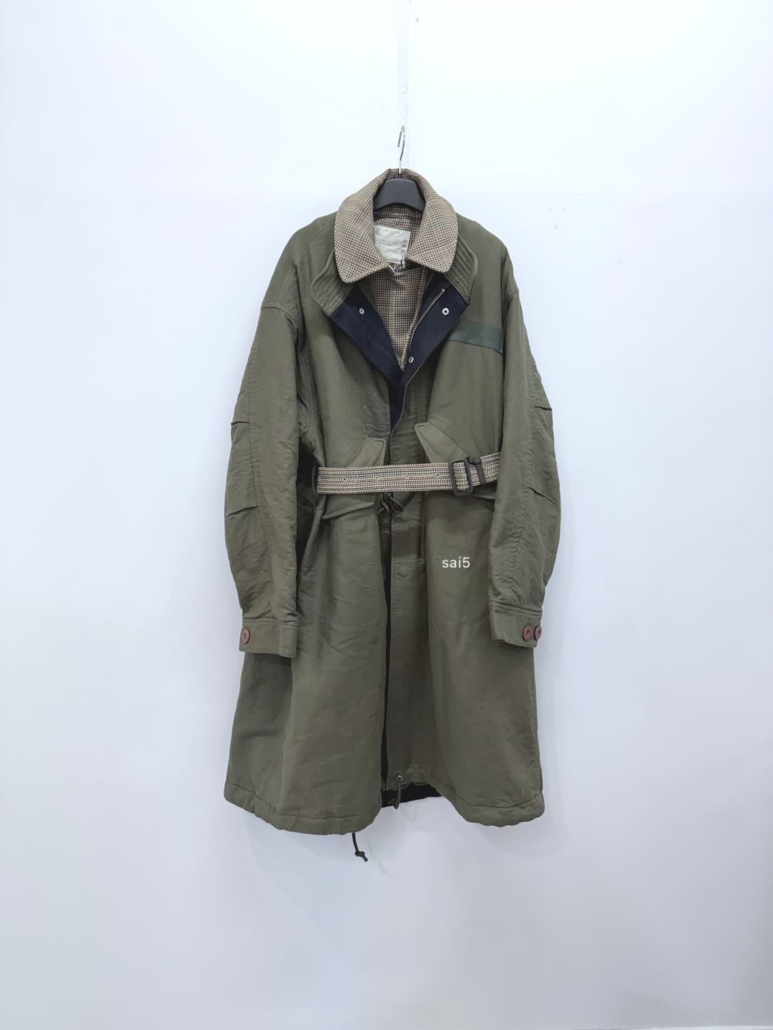 더일마 레이어드 야상 코트 상품이미지2