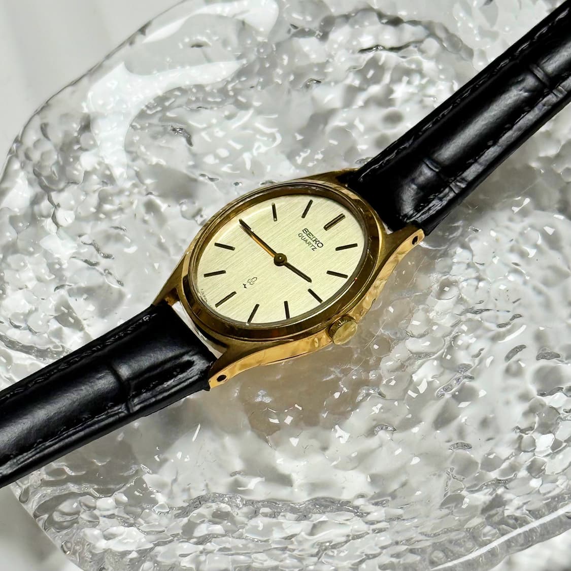 80's90's 세이코 빈티지 금장 라운드 드레스 시계 상품이미지10