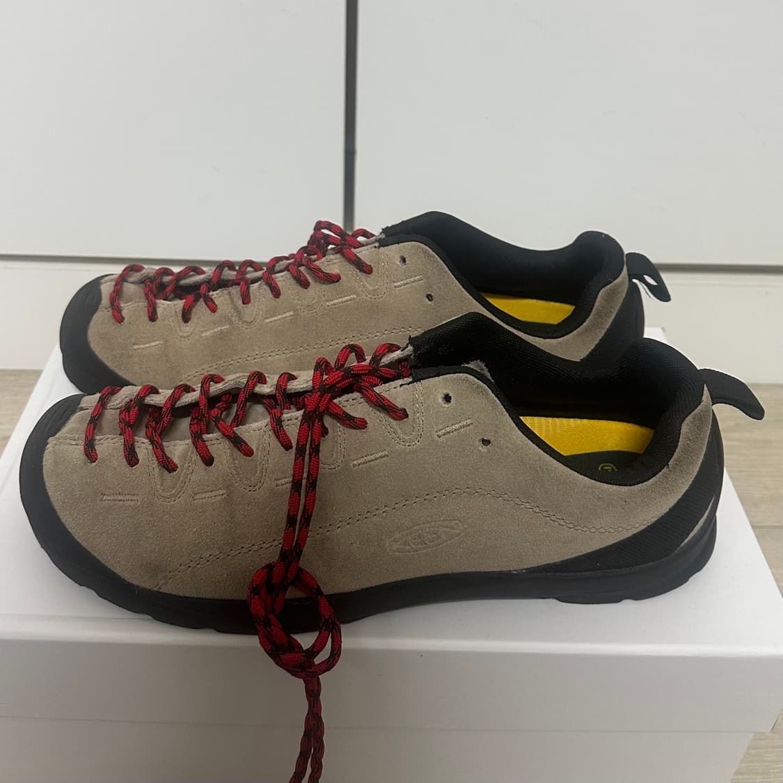 킨 재스퍼 스웨이드 스니커즈 실버 밍크 290 상품이미지2