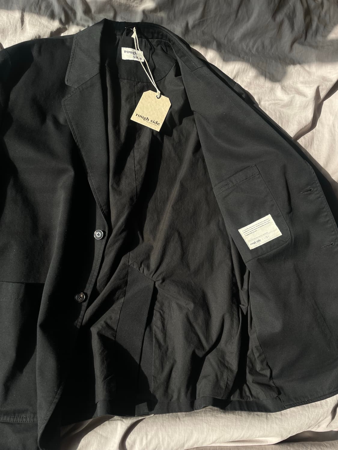 러프사이드 club jacket black 상품이미지2
