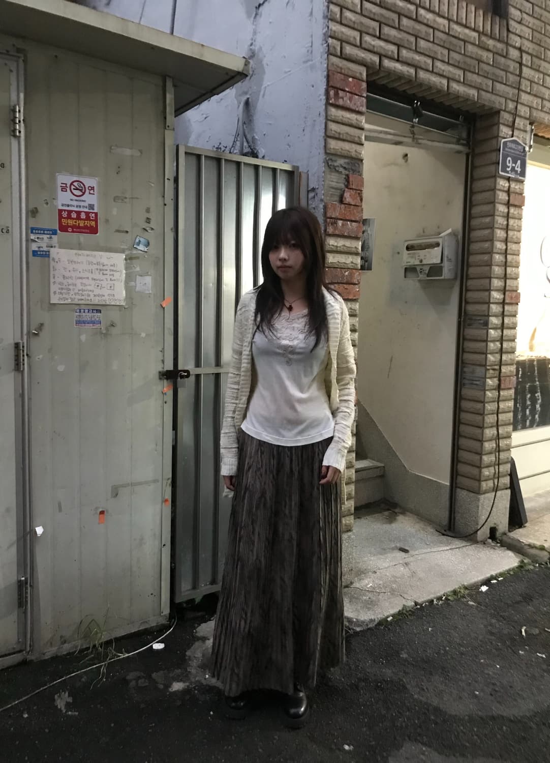 Knit long cardigan 상품이미지1