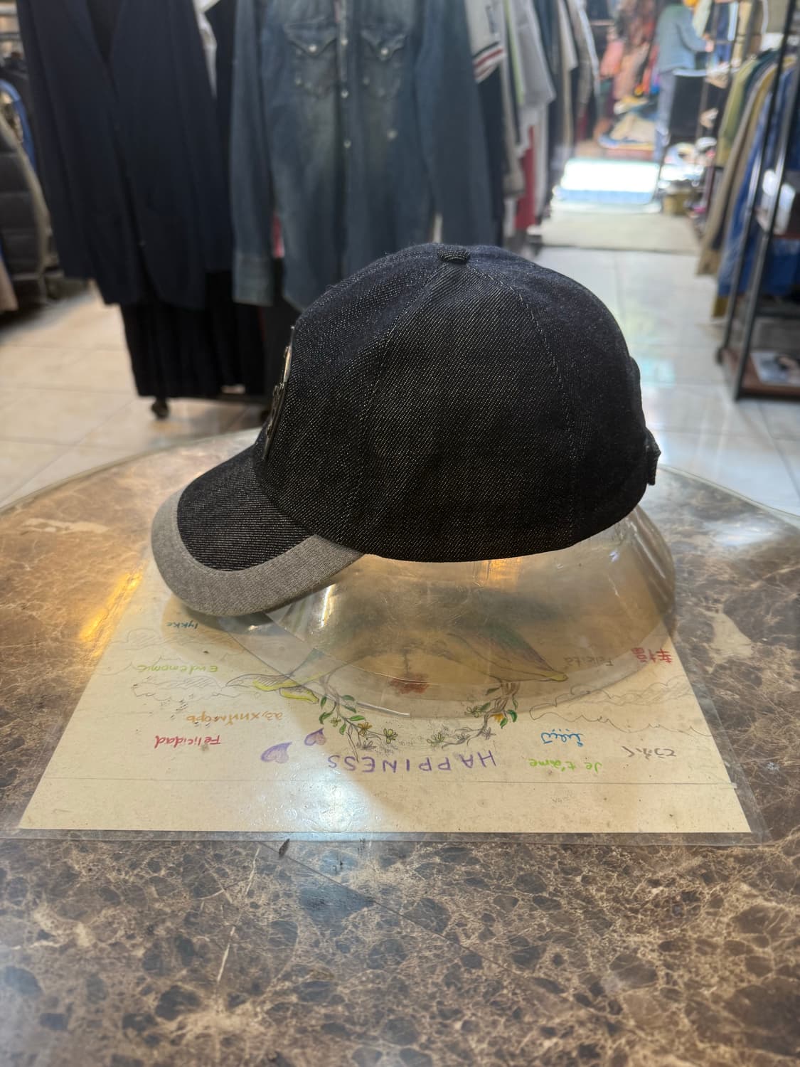 58 정품 돌체앤가바나  데님 볼캡 팝니다 상품이미지3