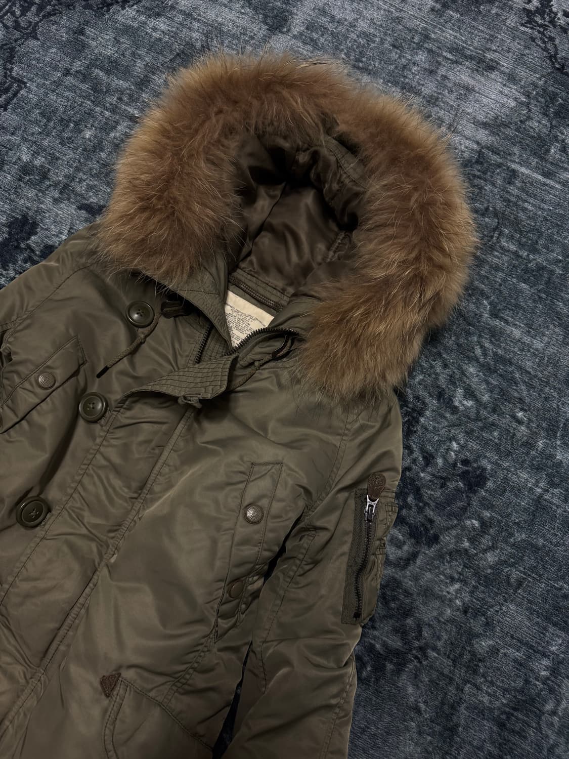 Goa 00s archive n-2b fur jacket 상품이미지3