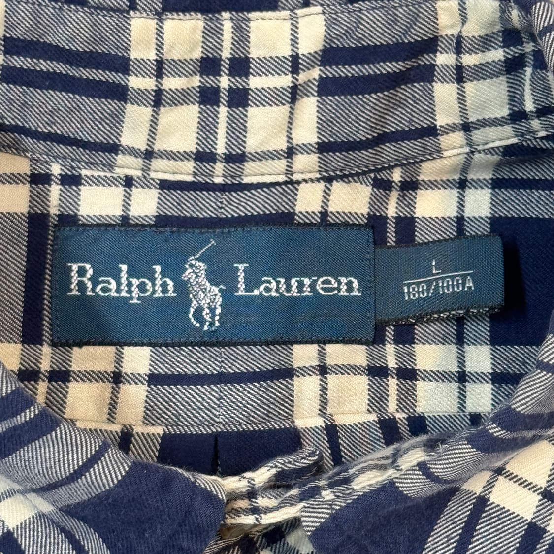 L) 폴로 랄프로렌 클래식 체크 코튼 셔츠 상품이미지6