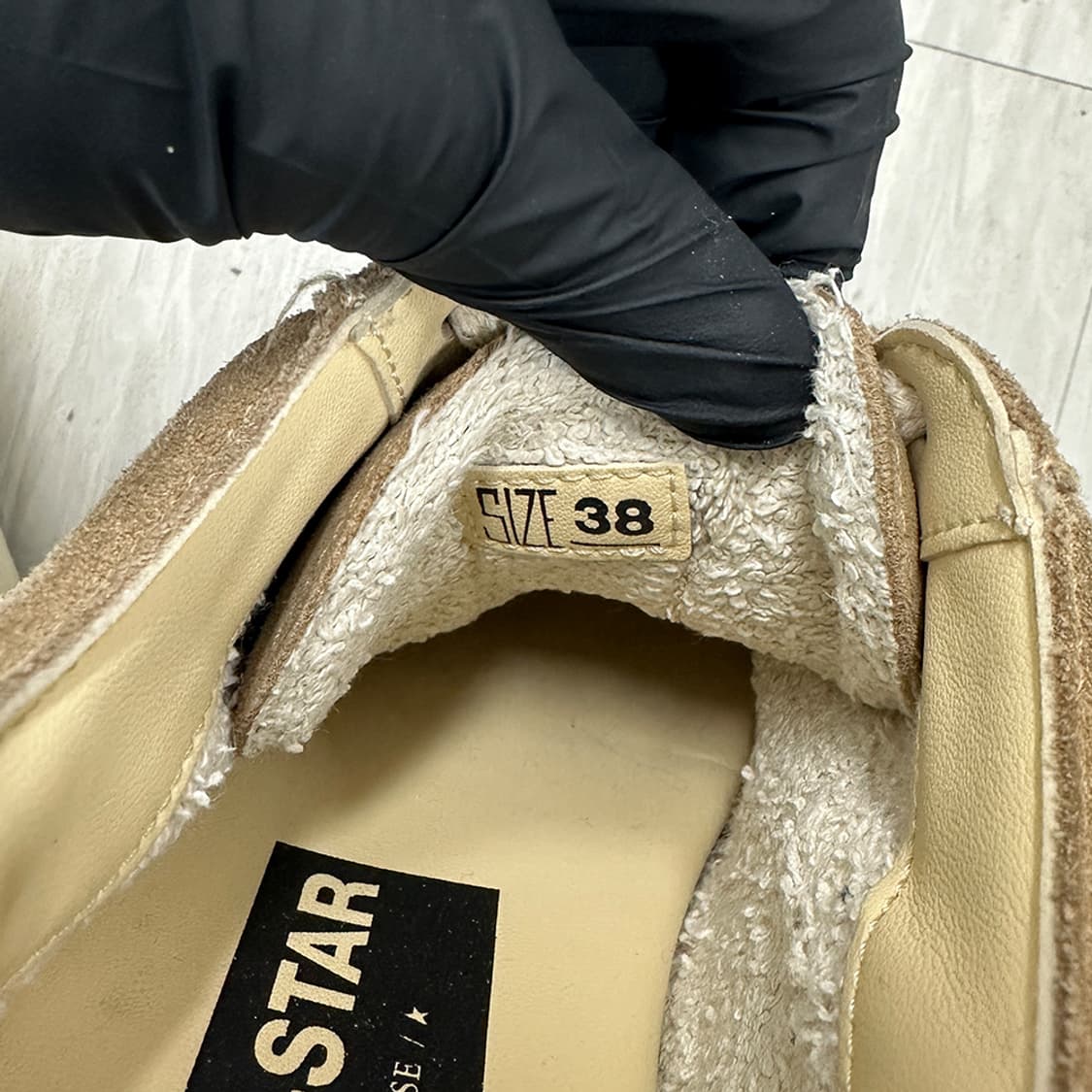 골든구스 스페이스 스타 스니커즈 운동화 단화 플랫폼 38사이즈 245mm 상품이미지8