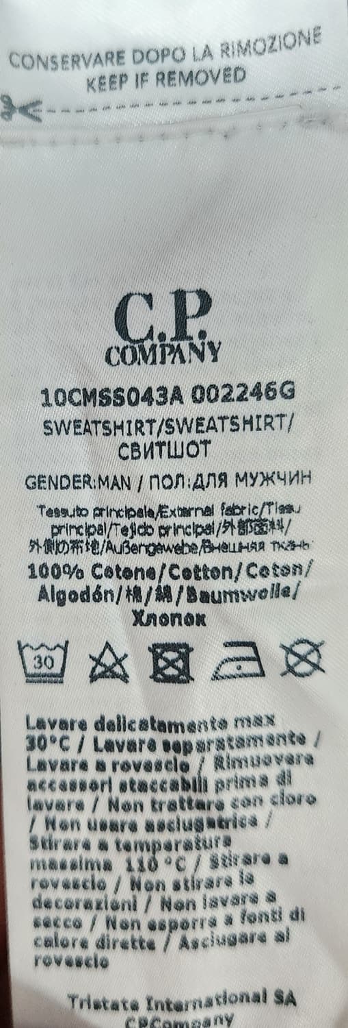 CP 렌즈와펜 크루넥 정품 맨투맨 XL 21SS 상품이미지4