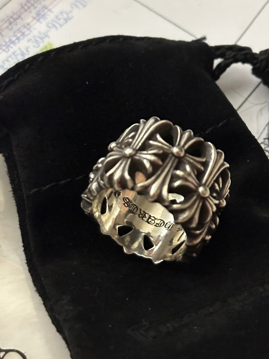 [us9.5] 크롬하츠 세메터리링 상품이미지7