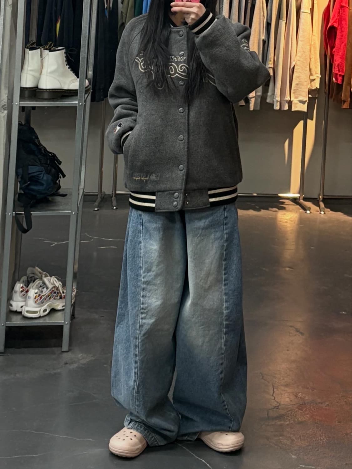 MLB 시카고 화이트삭스 울 바시티 스타디움자켓 A3165 상품이미지1