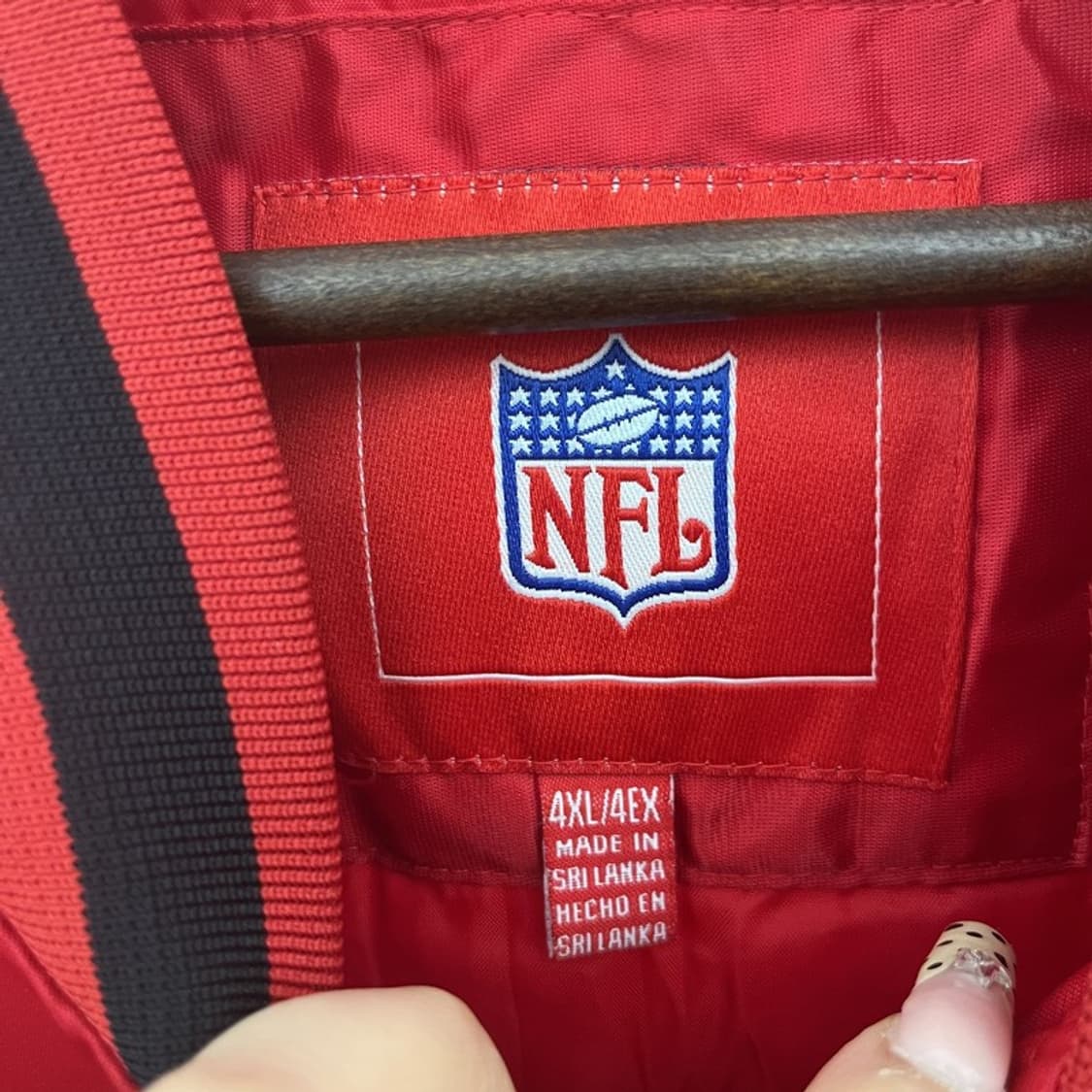 NFL 템파베이 버커니어스 레트로 빅사이즈 바시티자켓 4XL C09982 상품이미지5