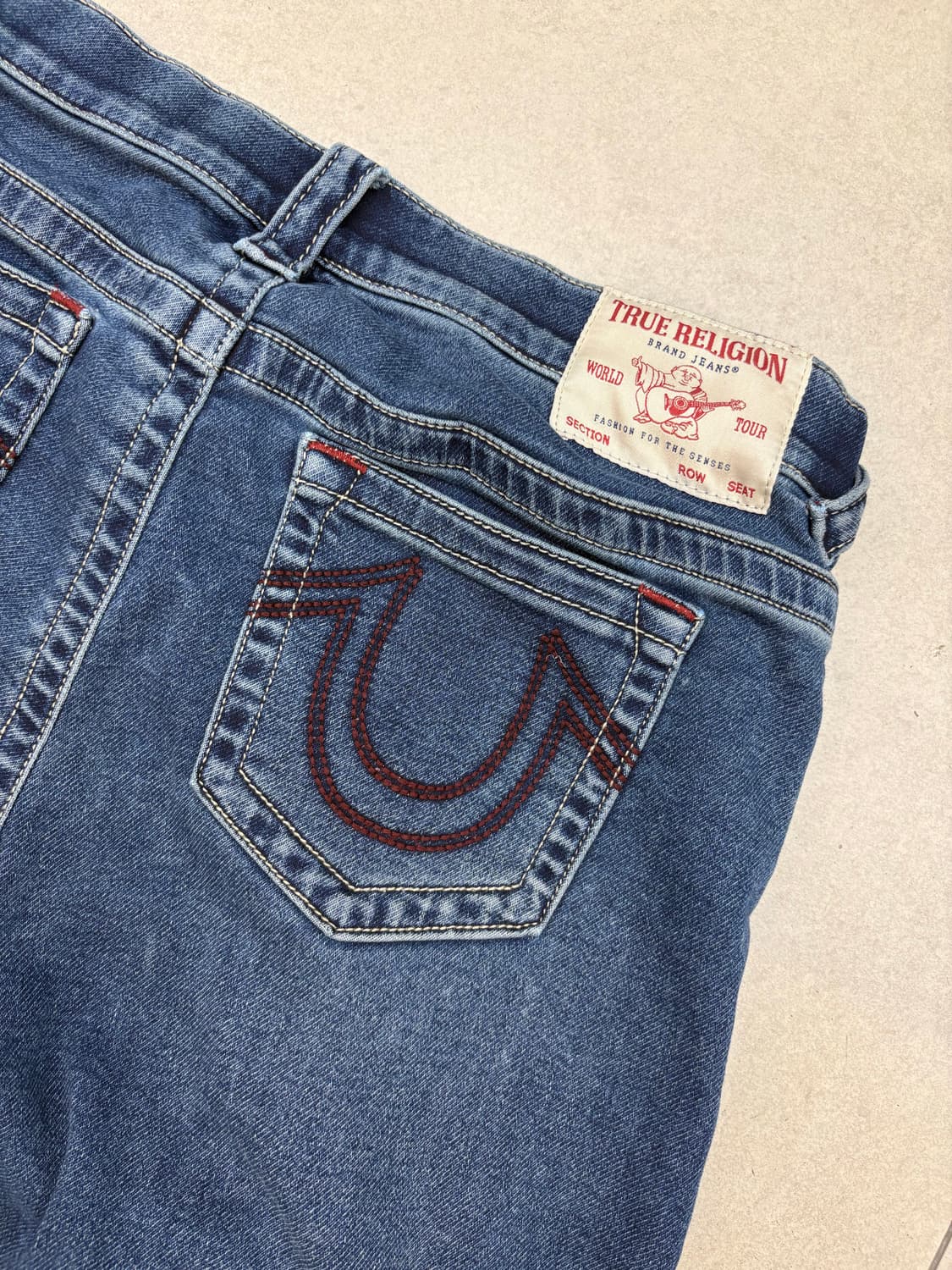 트루릴리전 월드투어 와이드 데님 상품이미지4