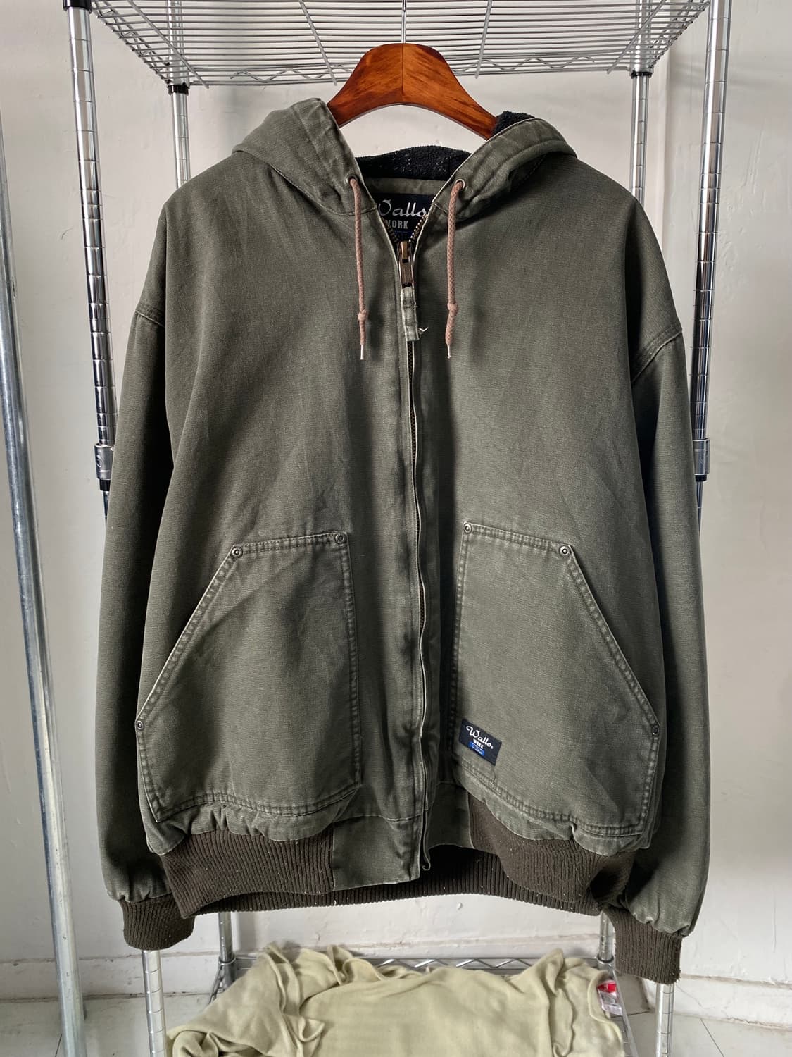 왈로 워크 웨어 후디드 워크자켓 (Man 3XL) AB1809 상품이미지2