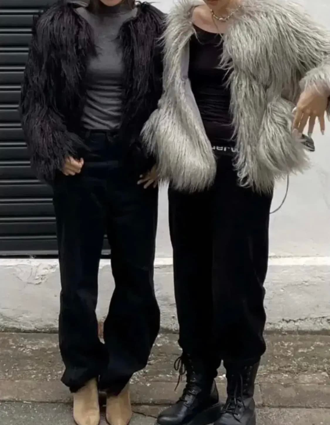 오도어 크루엘라 퍼자켓 -그레이 상품이미지3