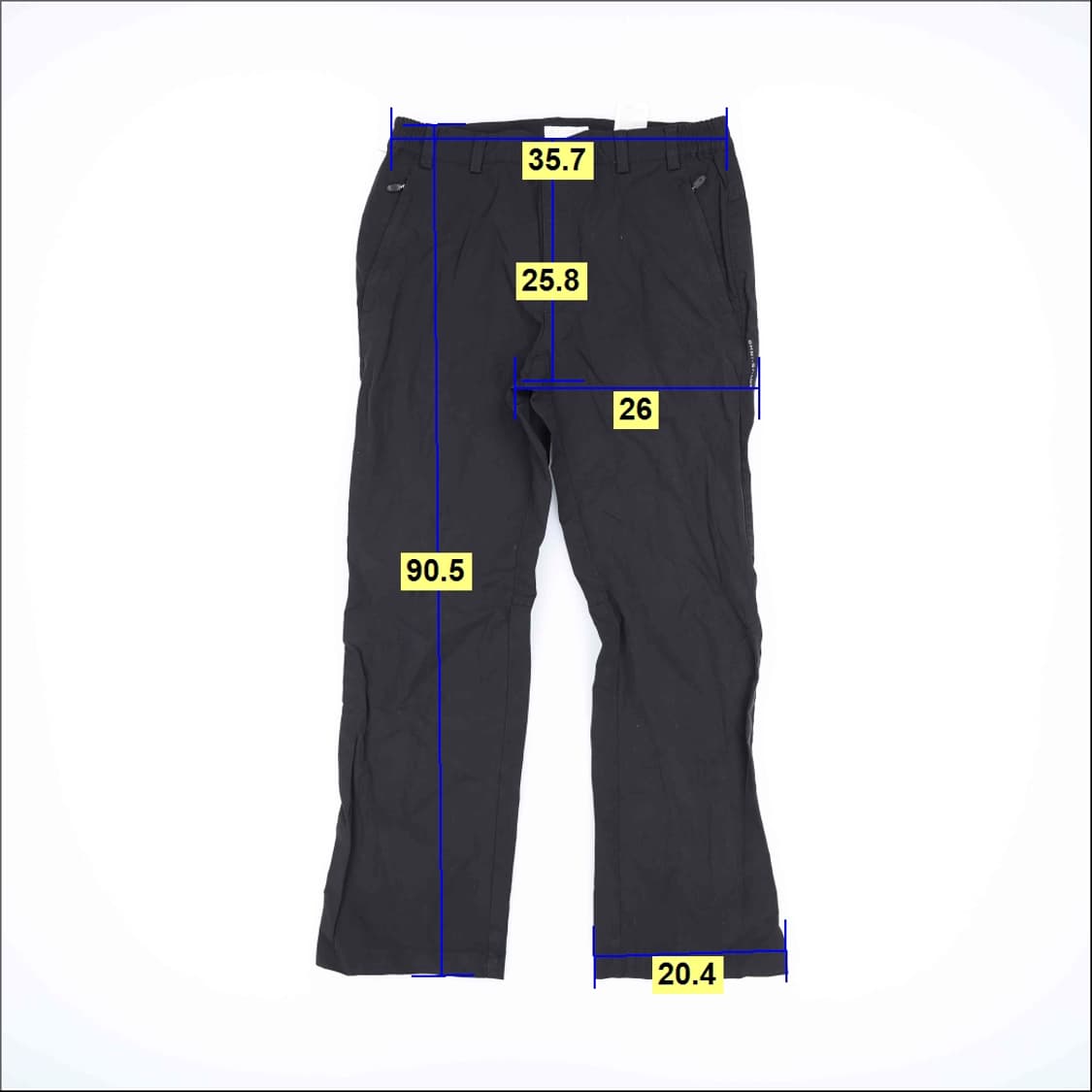 [70] 컬럼비아 등산복바지 블랙 팬츠 0115H2 상품이미지6