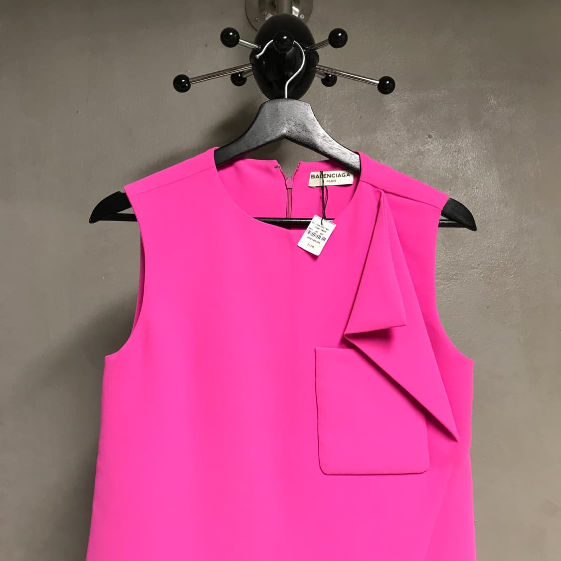 발렌시아가 슬리브리스 블라우스 핑크 36(W) 상품이미지2