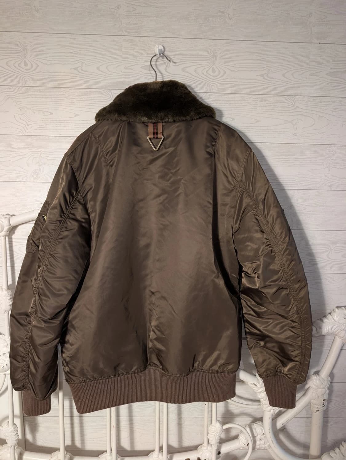  알파 인더스트리 플라이어스 재킷 봄버 브라운 상품이미지2