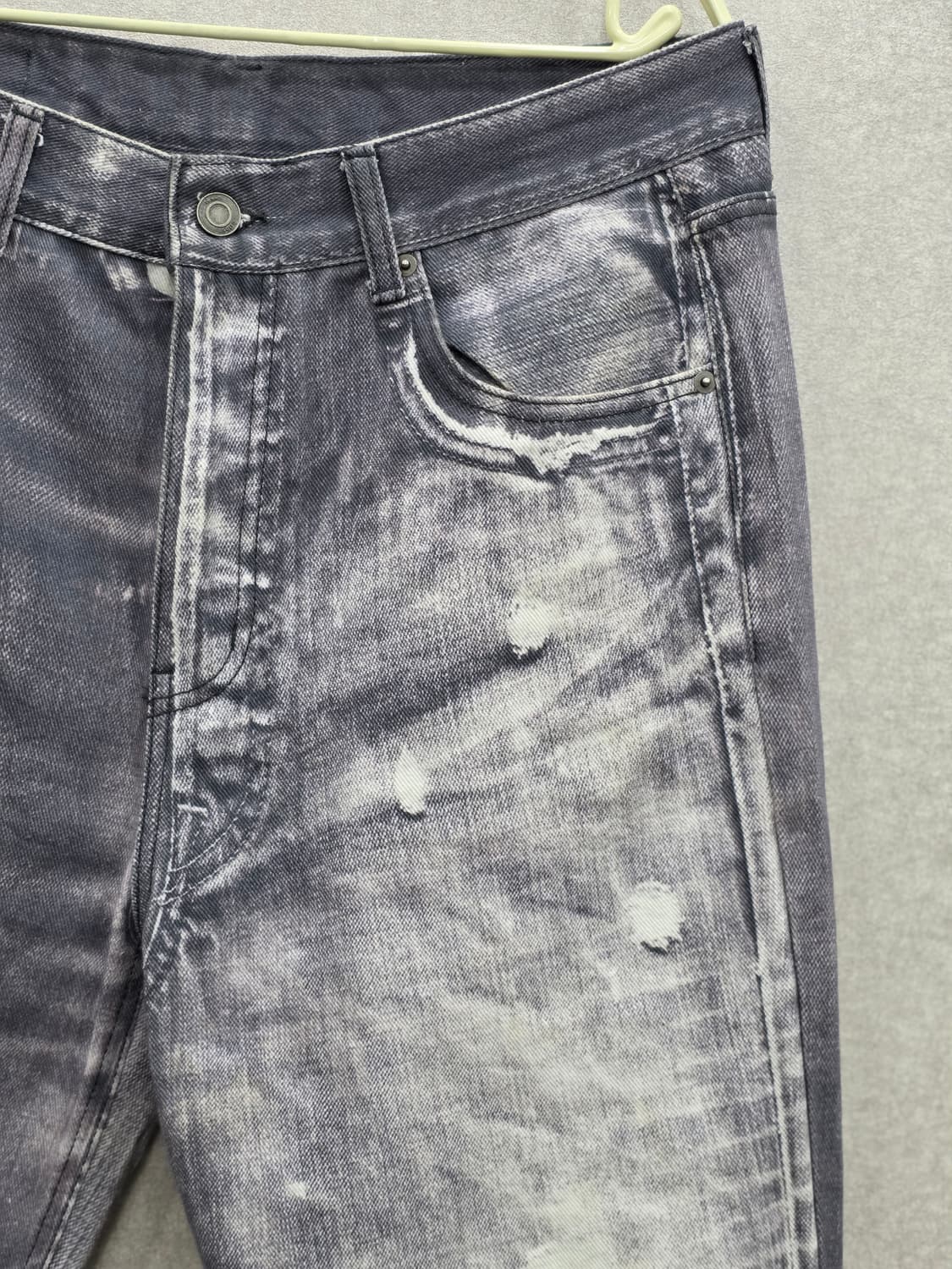 DNSR 그레이 워싱 데님 팬츠 상품이미지9