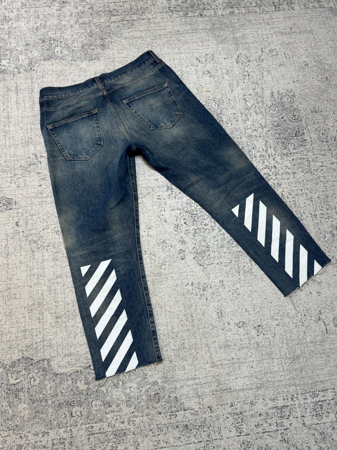 오프화이트 데님 팬츠 상품이미지3