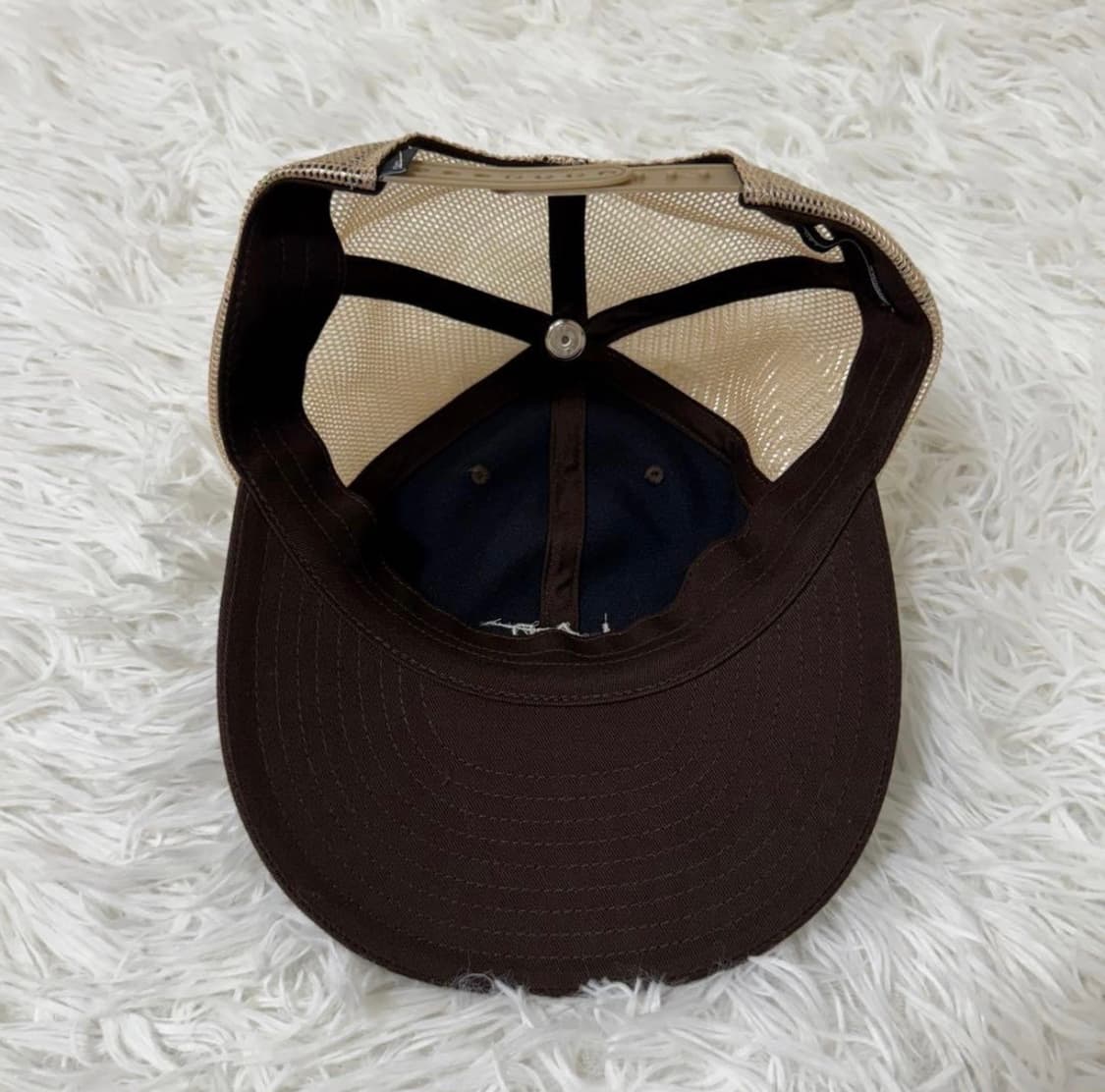 라드 뮤지션 빅 캡 매쉬 브라운 상품이미지3