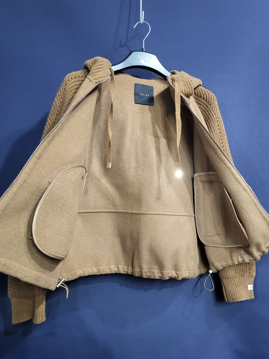 yeejee 울 핸드메이드 후드 자켓 상품이미지6