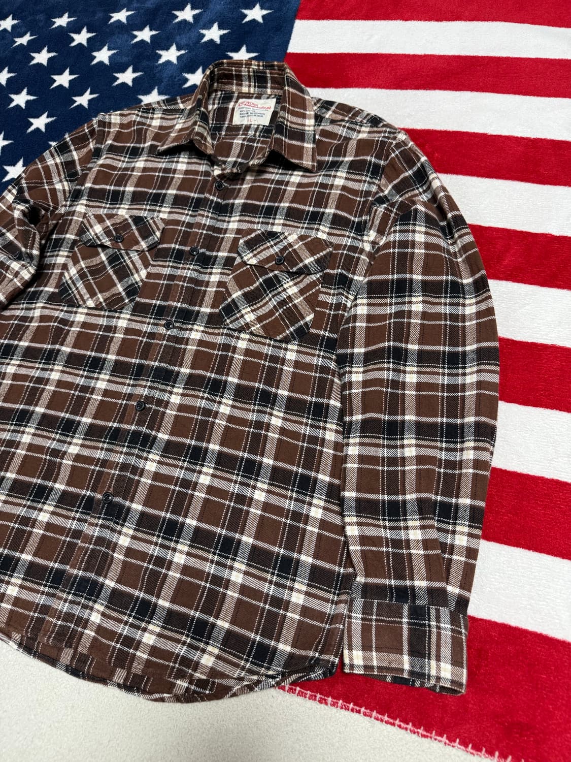 빈티지플란넬셔츠 vintage flannel shirt  tartan셔츠 상품이미지3