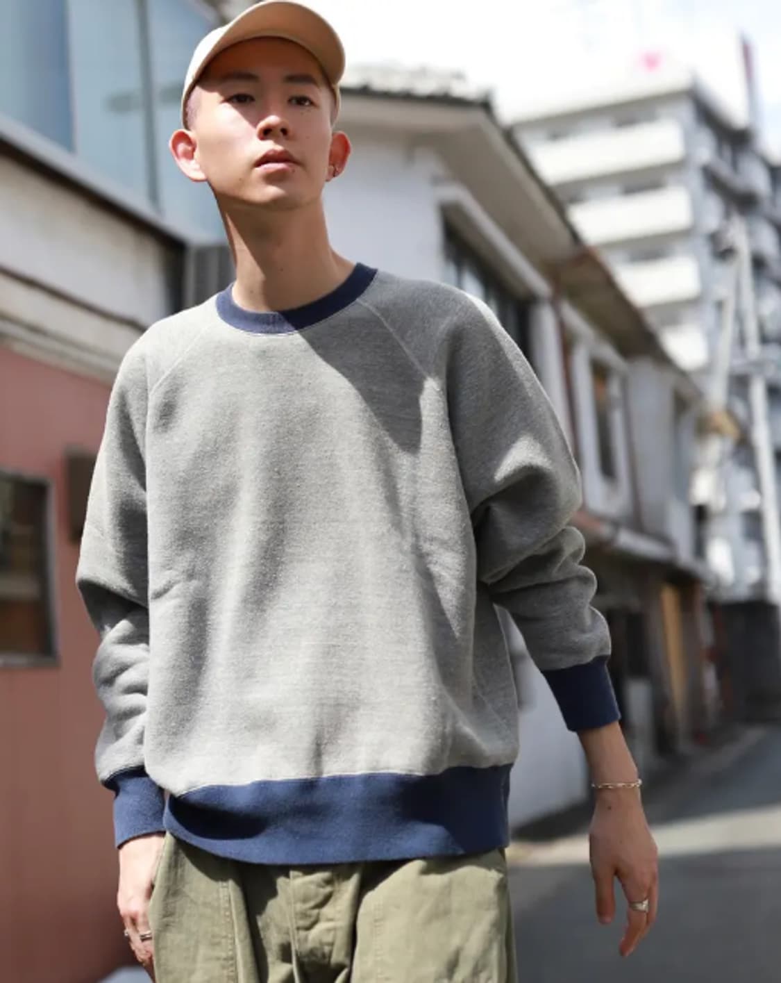 3) a.presse 아프레쎄 빈티지 스웻셔츠 상품이미지4