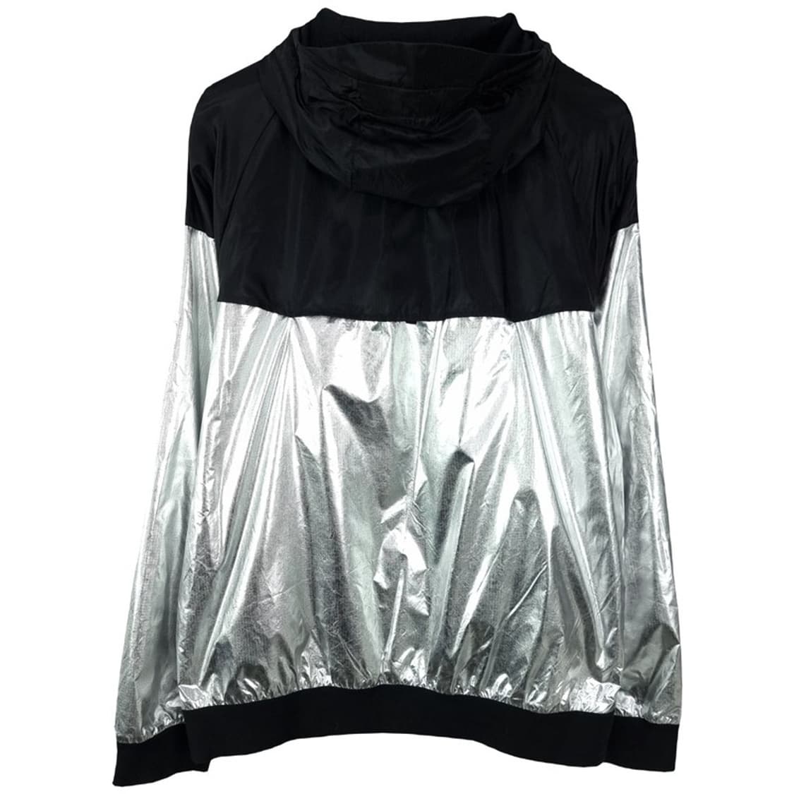 나이키 메탈릭 크롬 실버 윈드러너 후드 바람막이 자켓 M16578 상품이미지3