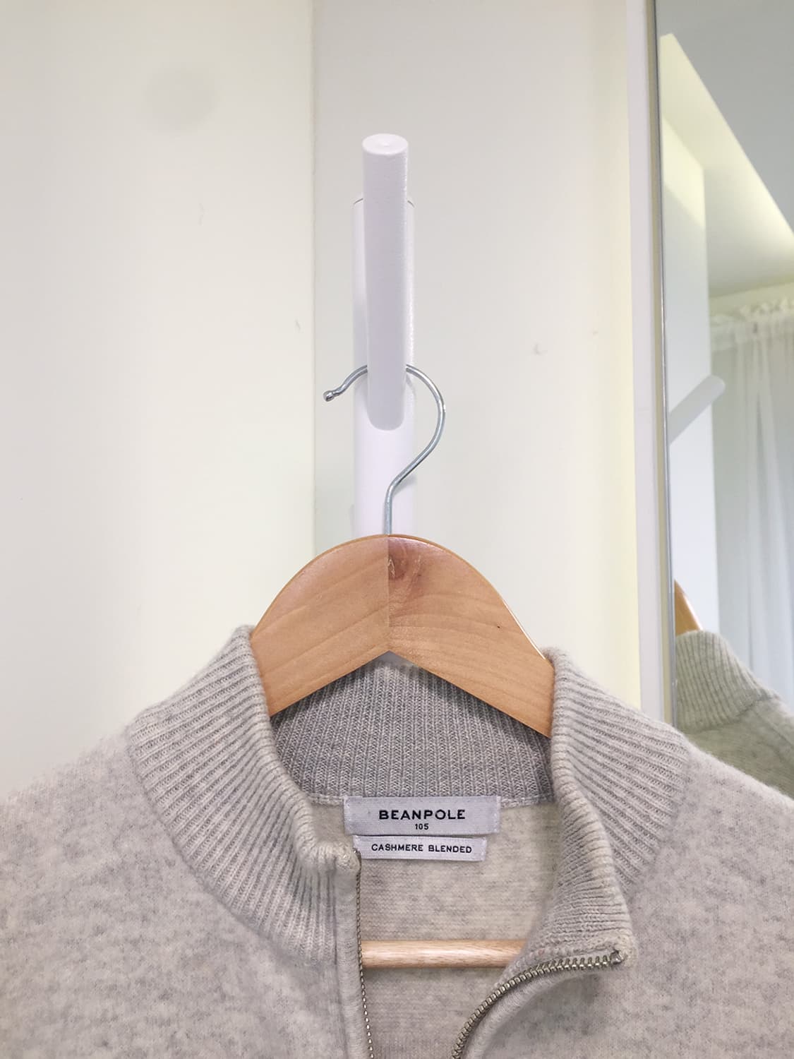 Women Beanpole Knit Zip-up 100 상품이미지4