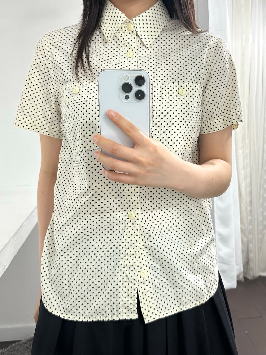 lee dot shirt 상품이미지5