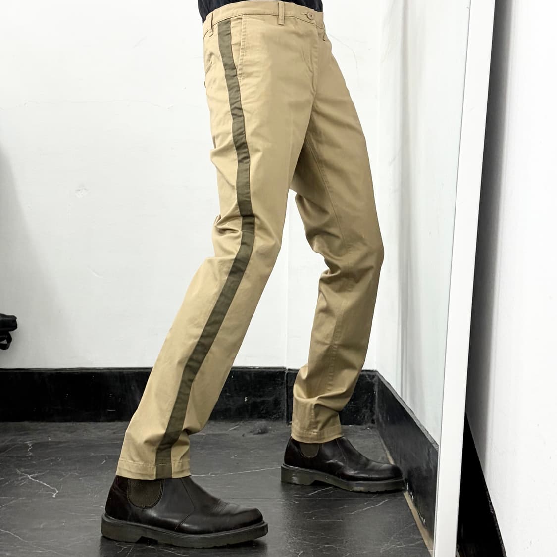 히스테릭 글래머 사이드라인 코튼 팬츠 상품이미지1