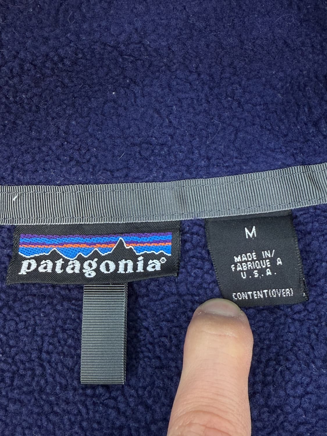 파타고니아 90s USA 신칠라 플리스 자켓 상품이미지5