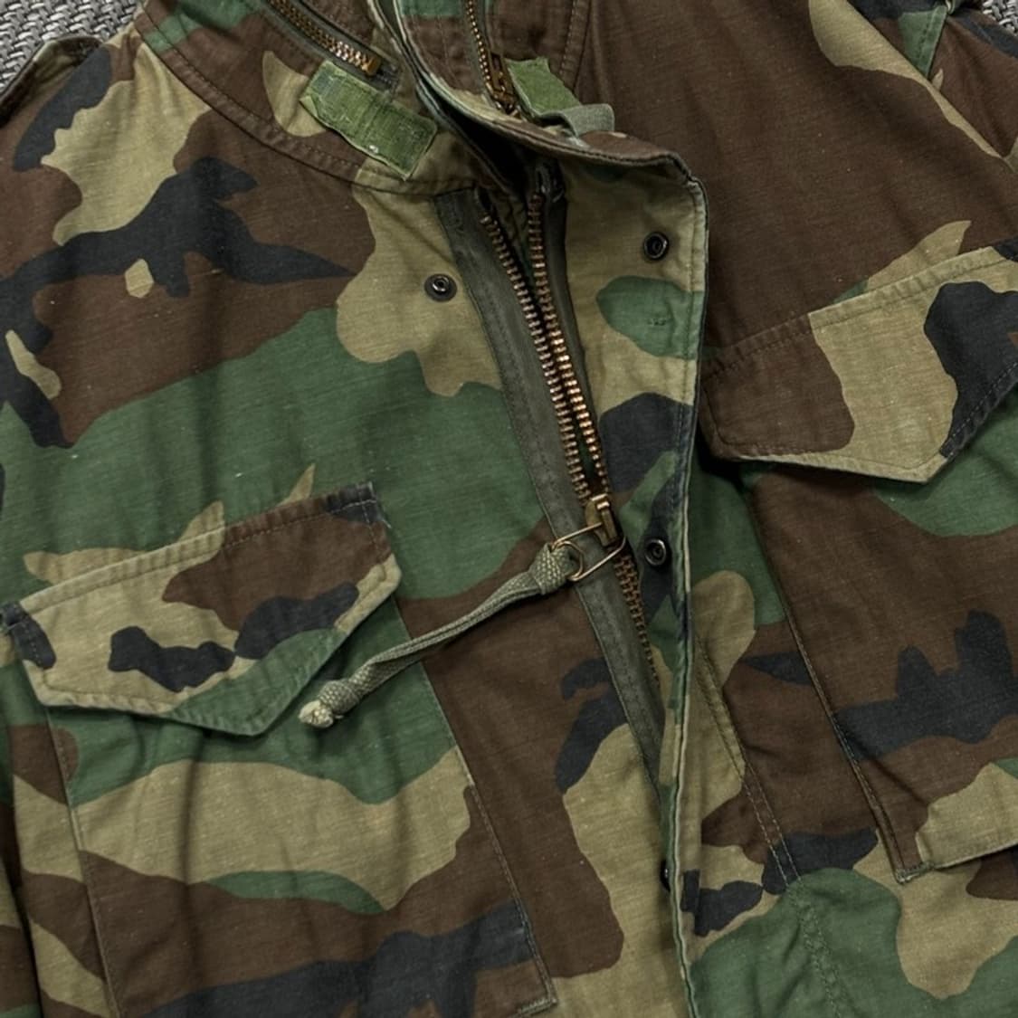 미군 M64 우드랜드 카모 야상v0414 상품이미지4