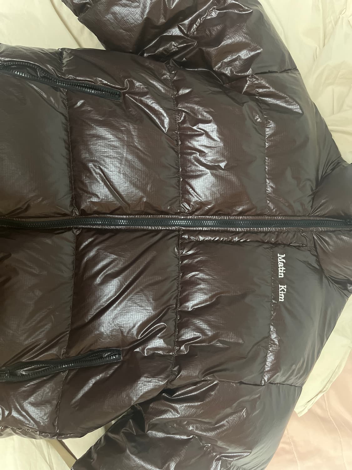 마뗑킴 패딩 다크브라운 상품이미지2