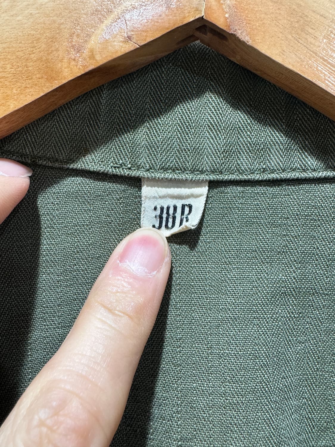 40s 미군 M43 HBT 유틸리티 셔츠 상품이미지7