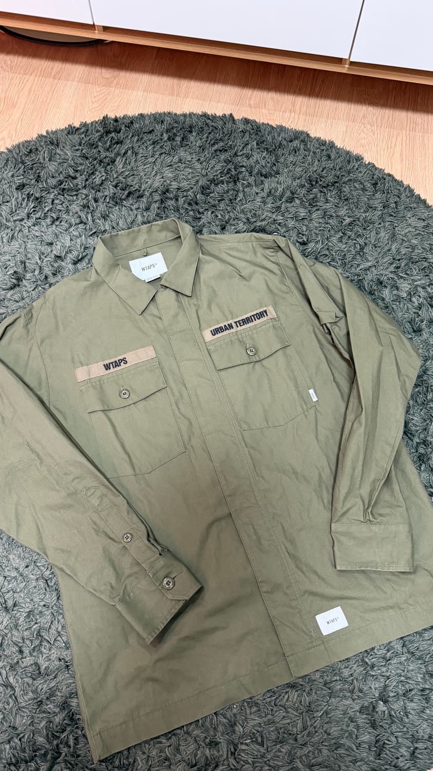 더블탭스 플라이어 셔츠 자켓 flyers shirt jacket 03 상품이미지1