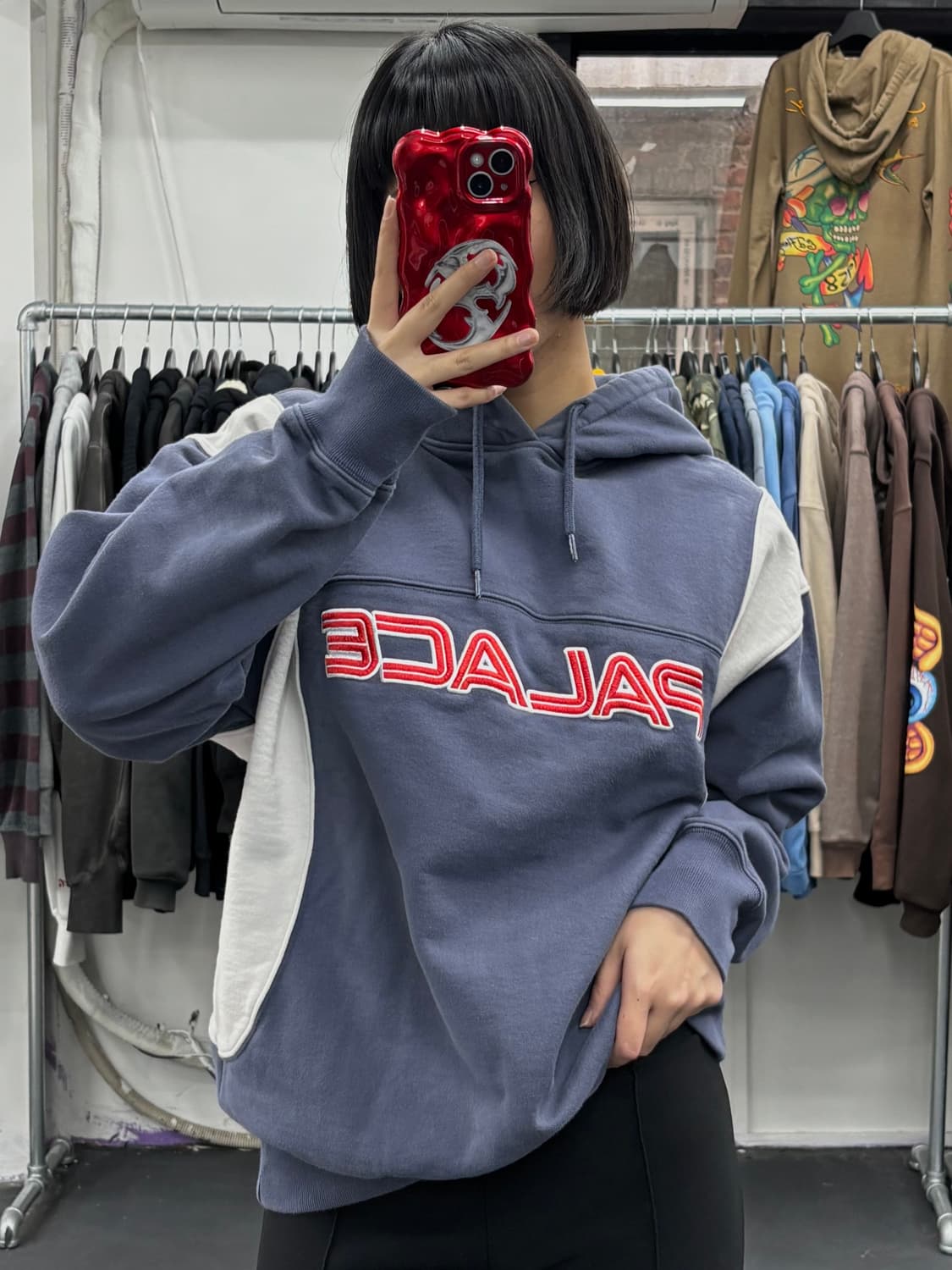 팔라스 이즌 잇 네이비 후드티 상품이미지2