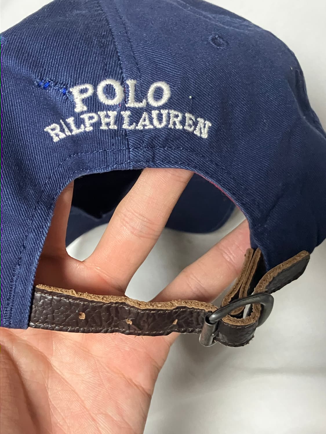 폴로 랄프로렌  폴로베어 볼캡 네이비 상품이미지3