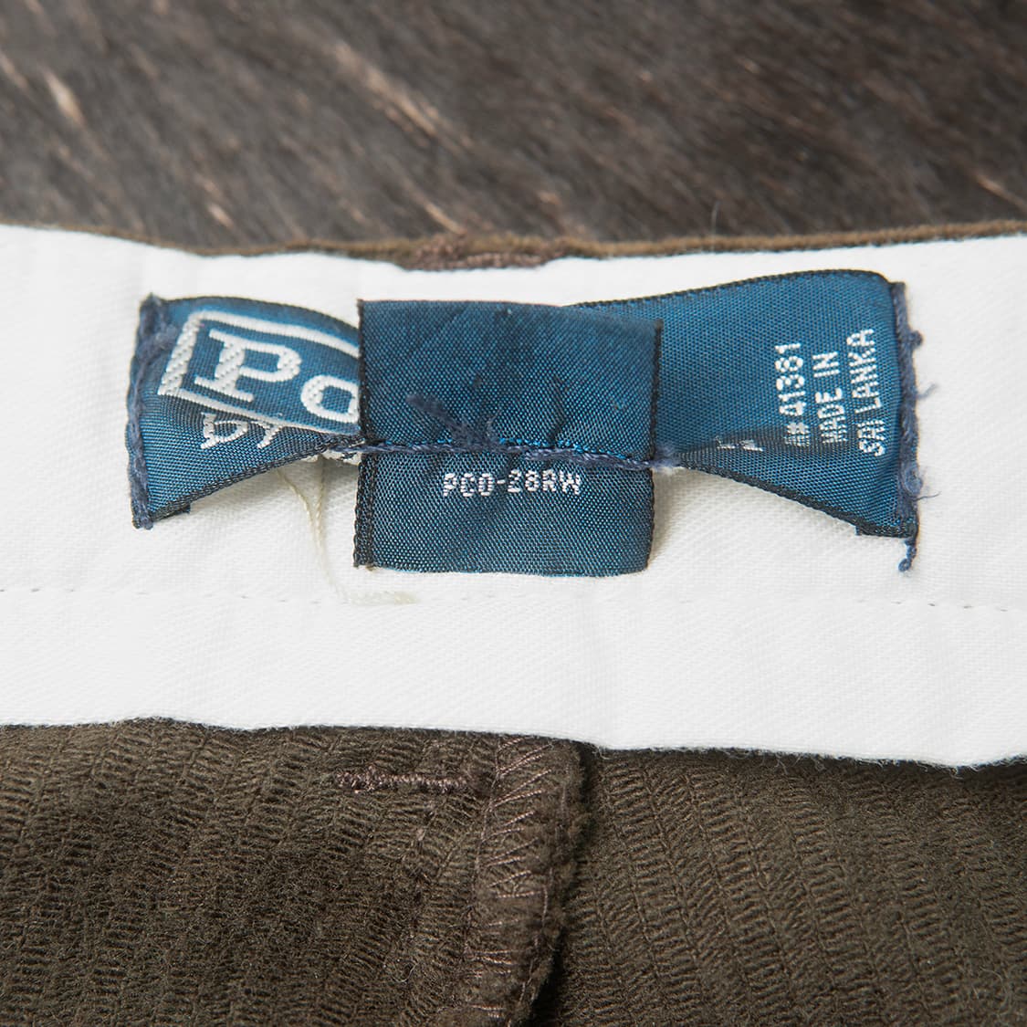 [31] 90s~ 폴로 랄프로렌 ANDREW 투턱 코듀로이 팬츠  상품이미지9