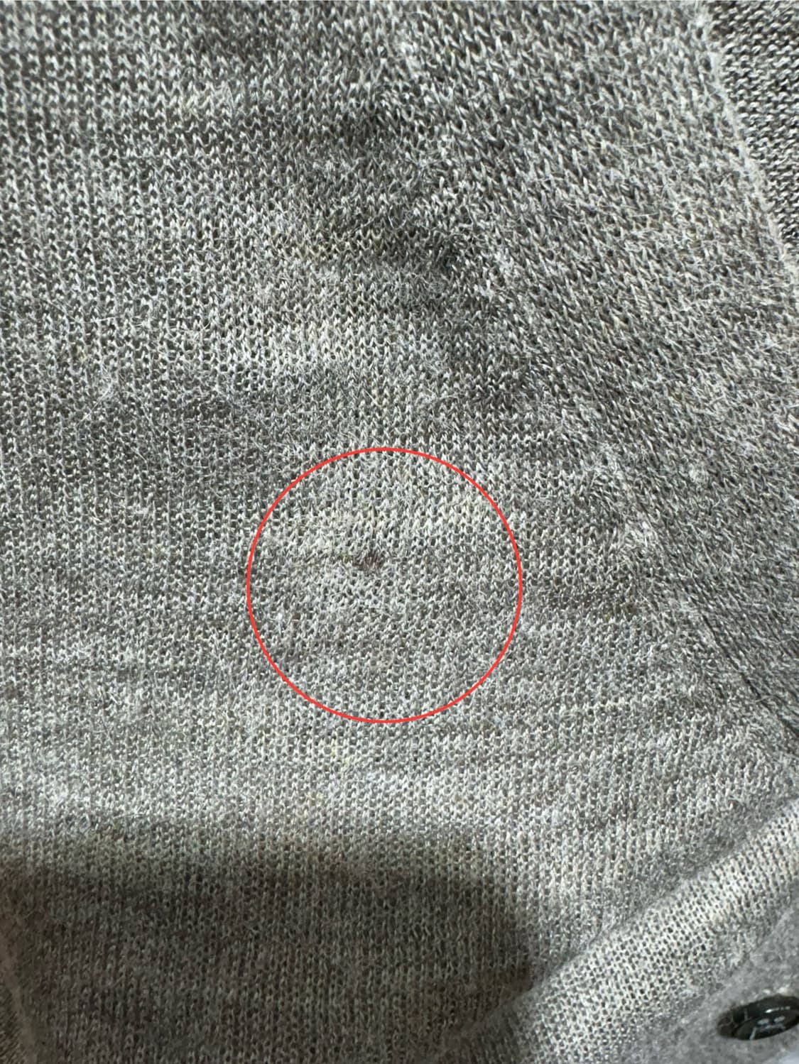 S A.P.C 아페쎄 버튼 그레이 가디건 상품이미지7