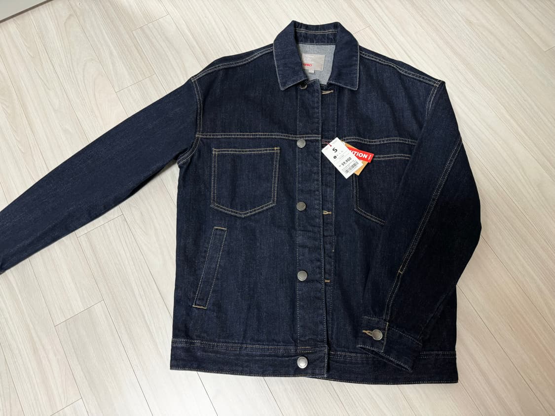 스파오 데님자켓 청자켓 트러커 자켓💙 상품이미지5