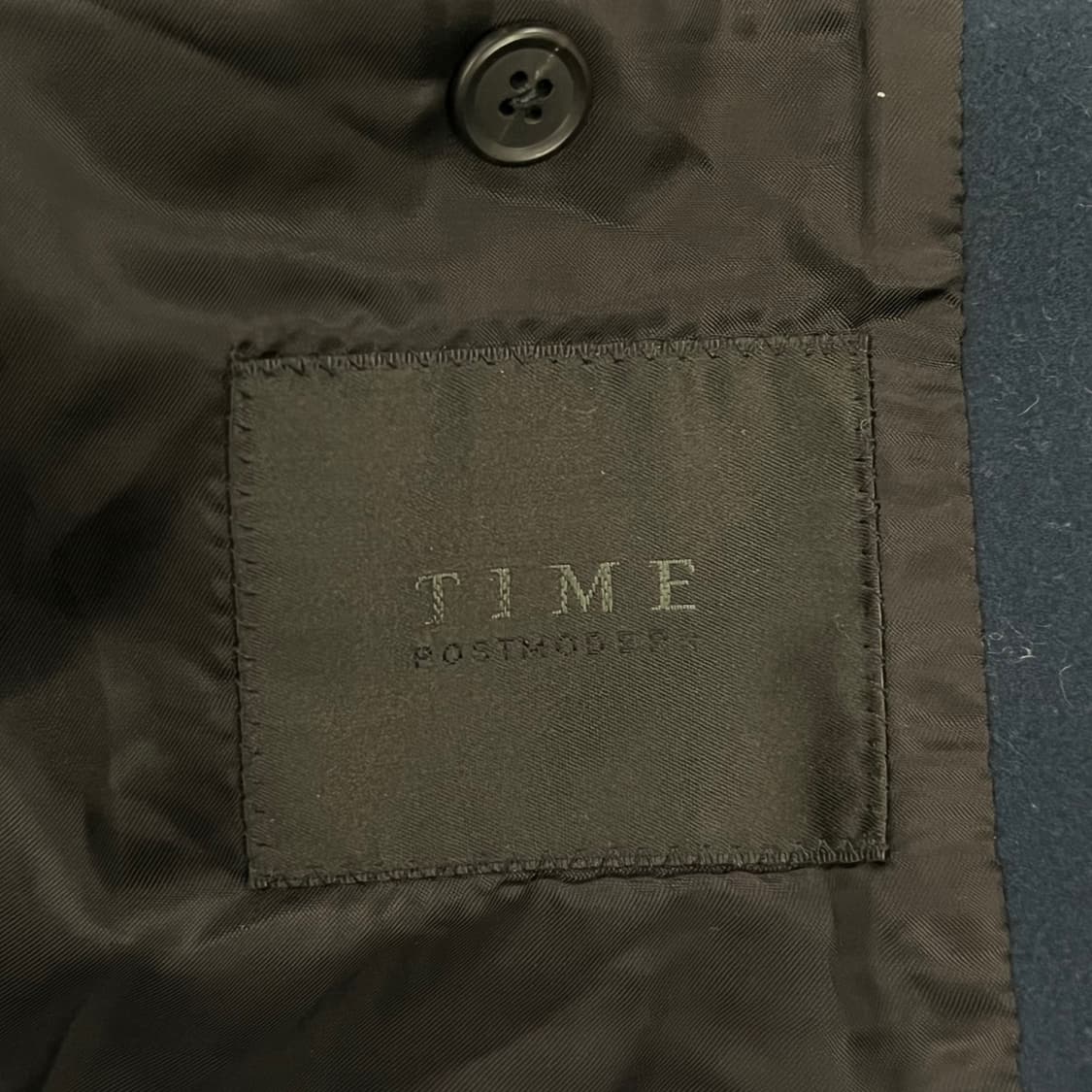 [정품/105] 타임옴므 싱글블루 코트 b10 상품이미지6